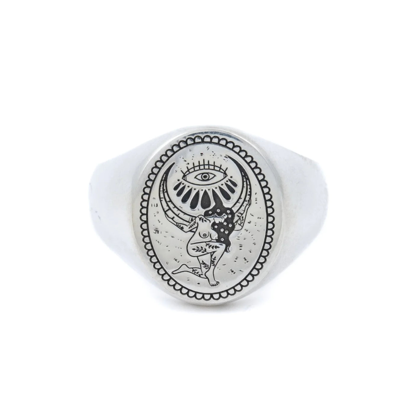 ring collection: moonchild silver