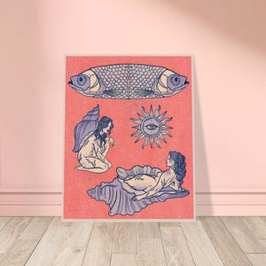 Open image in slideshow, “Water baby” Museum-Quality Matte Paper Poster
