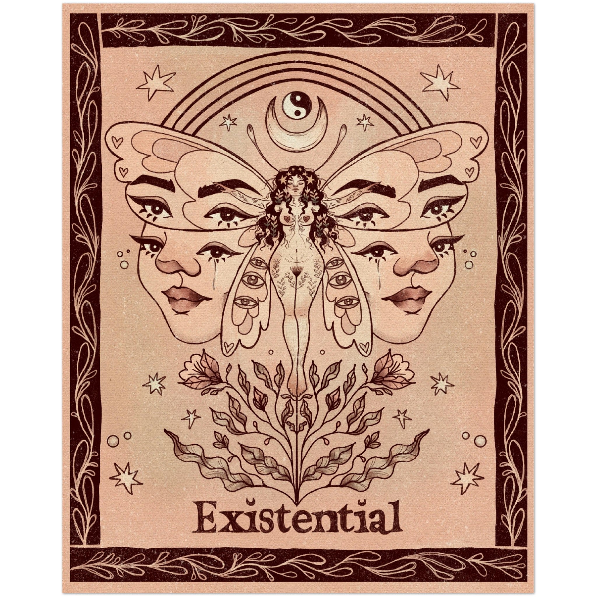 Existential-Museum-Quality Matte Paper Poster