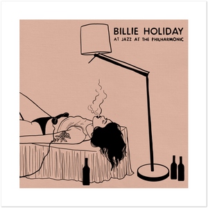 Open image in slideshow, Billie Holiday-Premium Matte Paper Poster Print
