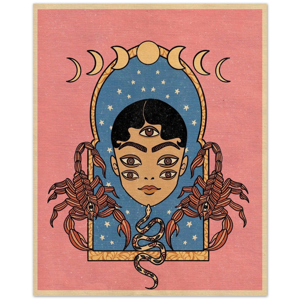 Little Scorpio portal-Archival Matte Paper Poster